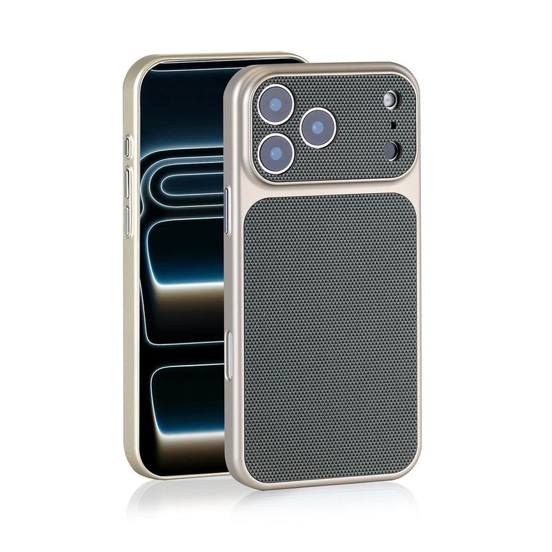 Ip17Ppromax Magnetic Phone Case Diamond Pattern IP16 Full Coverage Anti-Drop 15/14 Protective Case