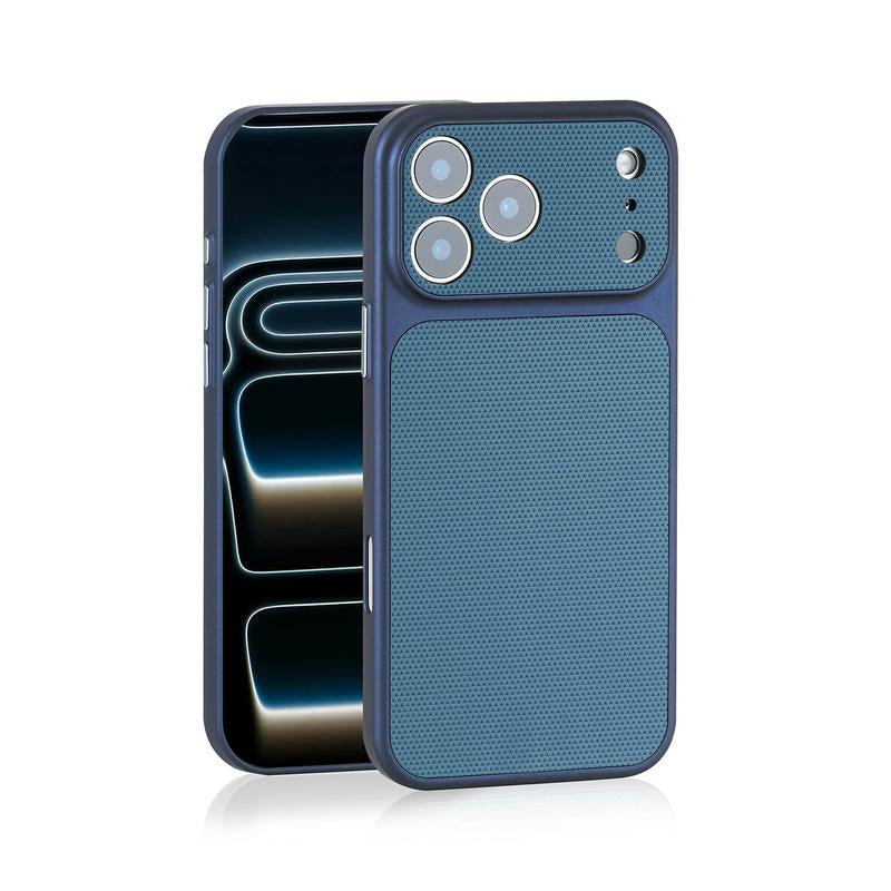 Ip17Ppromax Magnetic Phone Case Diamond Pattern IP16 Full Coverage Anti-Drop 15/14 Protective Case