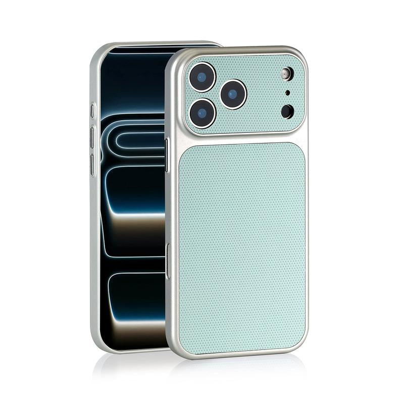 Ip17Ppromax Magnetic Phone Case Diamond Pattern IP16 Full Coverage Anti-Drop 15/14 Protective Case