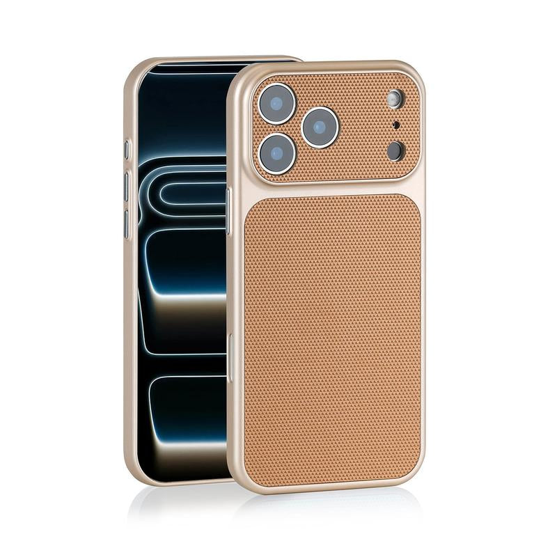 Ip17Ppromax Magnetic Phone Case Diamond Pattern IP16 Full Coverage Anti-Drop 15/14 Protective Case